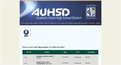 Desktop Screenshot of jobs.auhsd.us